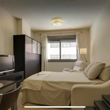 Pacifico 1º Linea De Playa Con Piscina Y Parking * 말라가