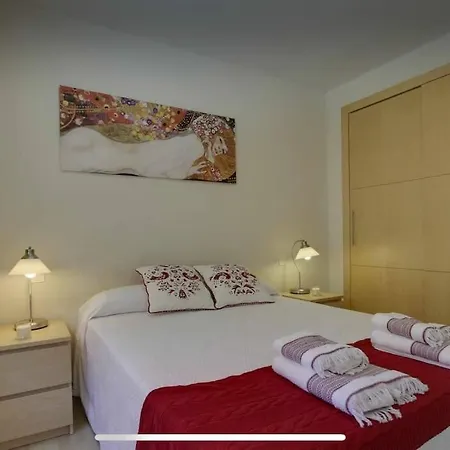 Pacifico 1º Linea De Playa Con Piscina Y Parking Appartement